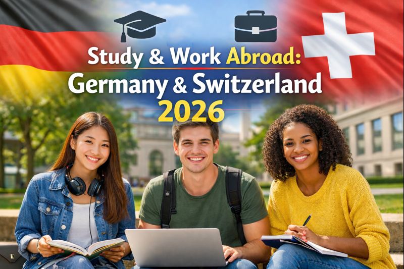 Work and Study Abroad Opportunities in Germany and Switzerland 2026